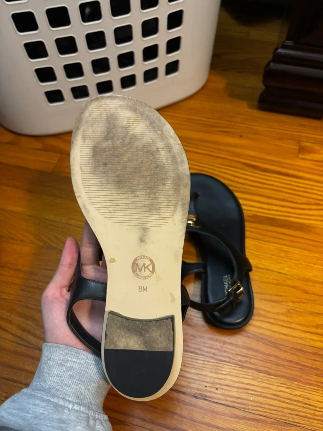 Michael Kors lock sandals - Size 8 image indicator(5)