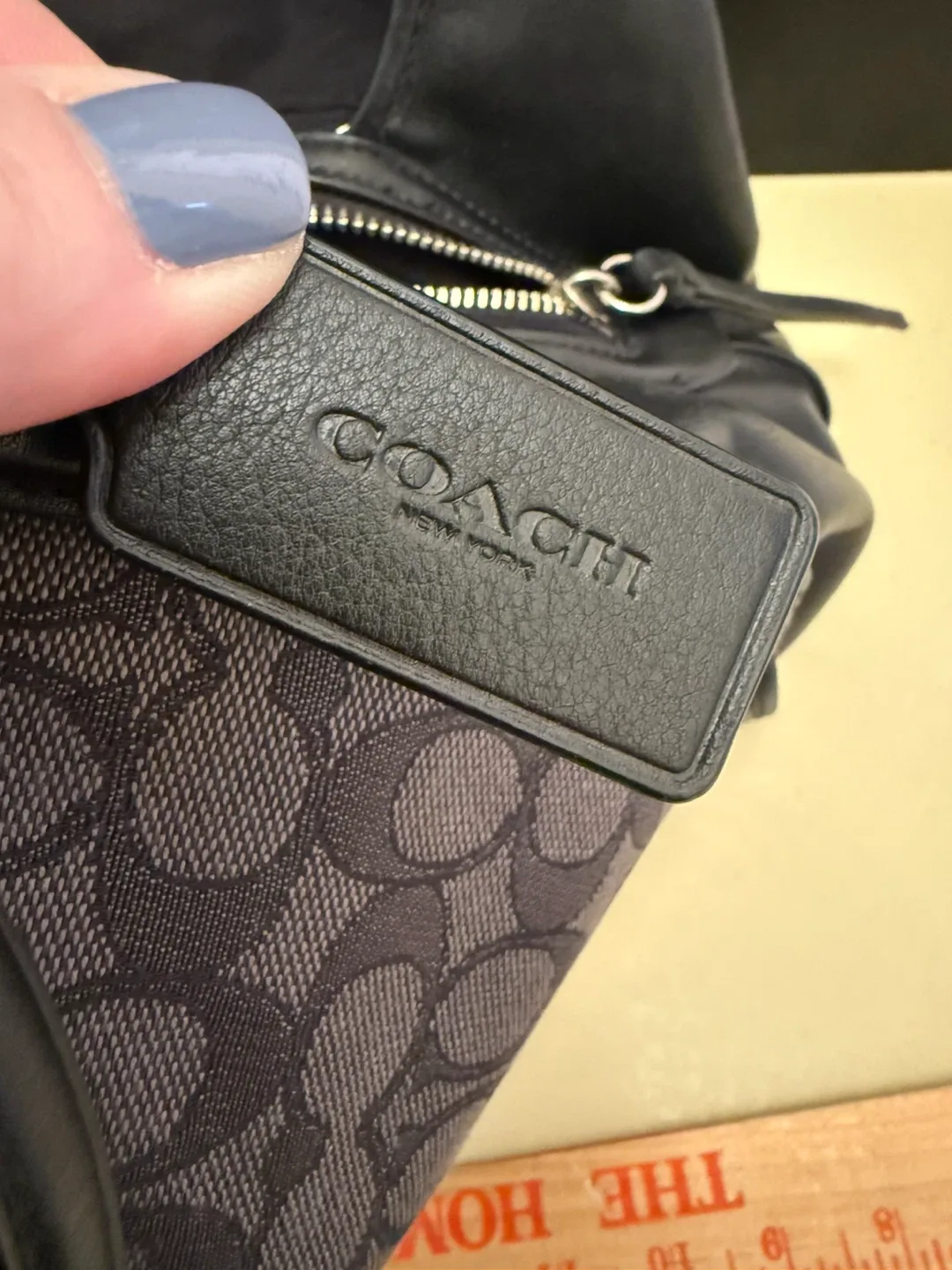 Genuine  Coach handbag image indicator(8)
