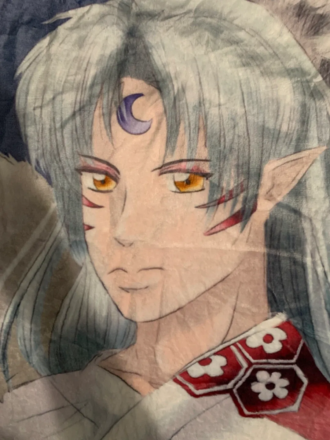 New Sesshomaru Blanket Inuyasha 80” x 68” Approx image indicator(3)