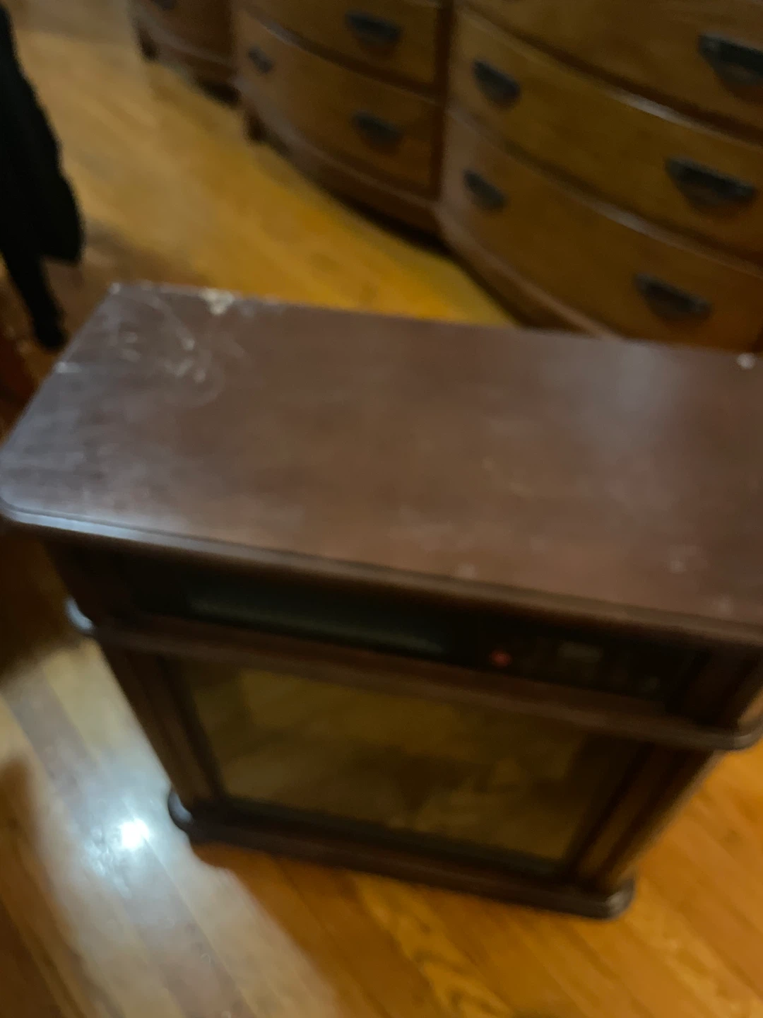 Brown Electric Fireplace - photo 2