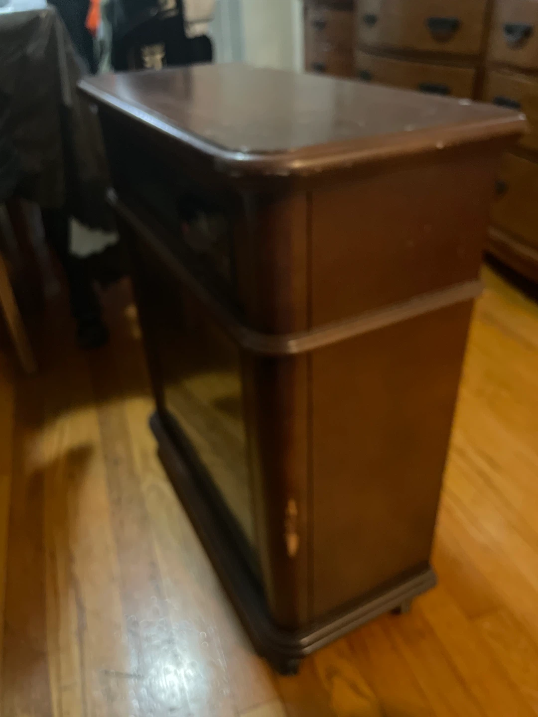 Brown Electric Fireplace - photo 3