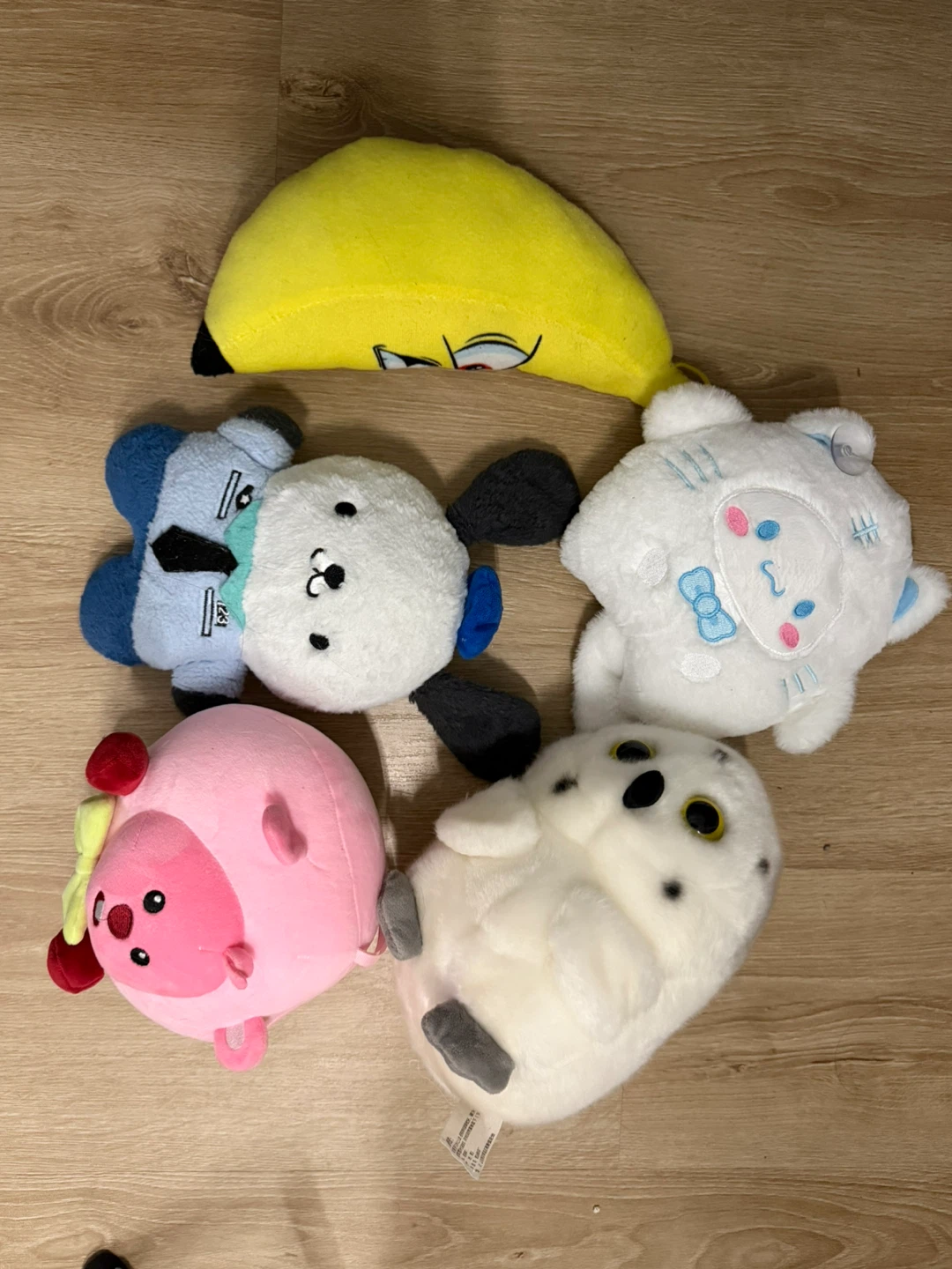 Assorted Plush Toys - Bundle of 5