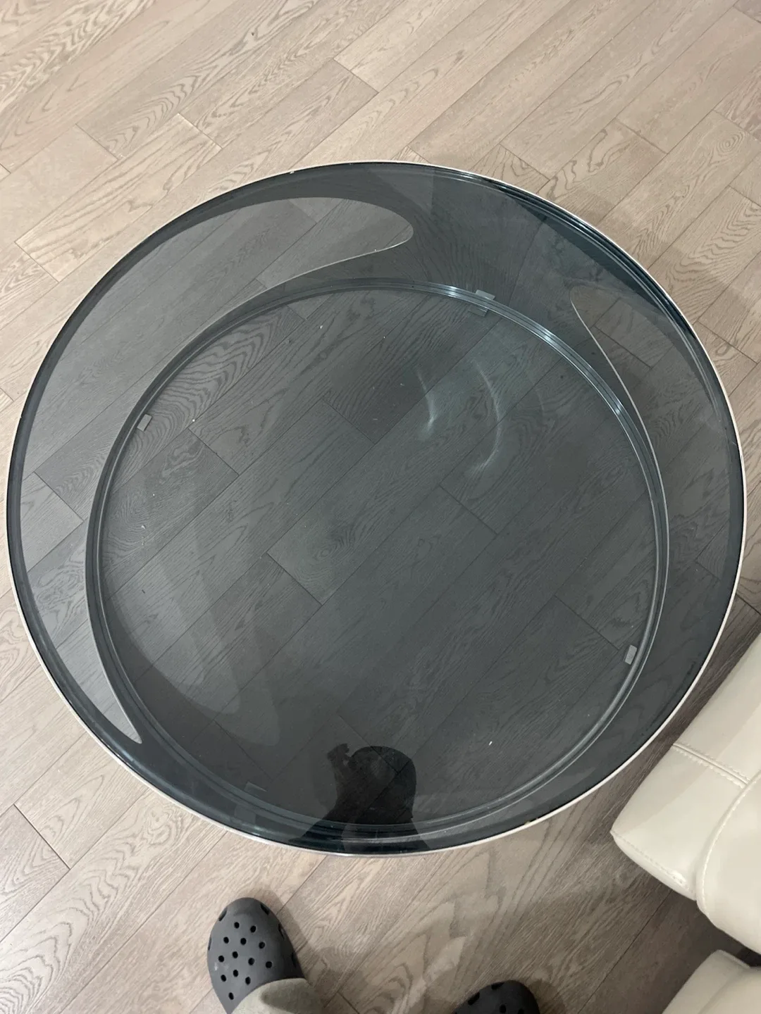 Round Glass Coffee Table