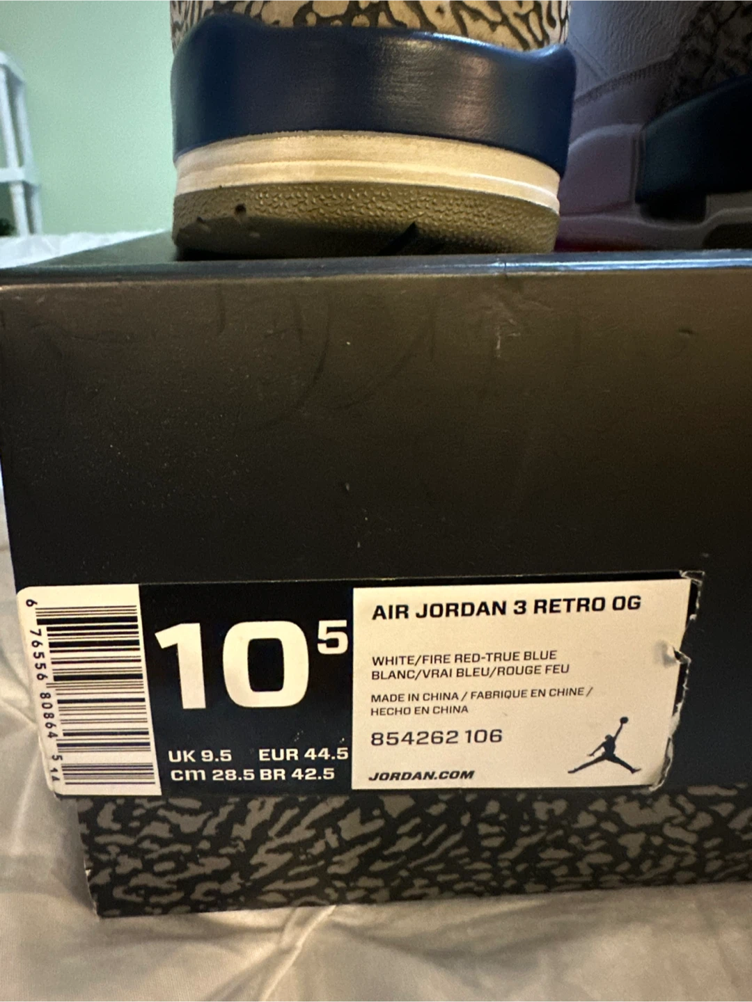 Jordan Retro 3 “True Blue 2016” - photo 5