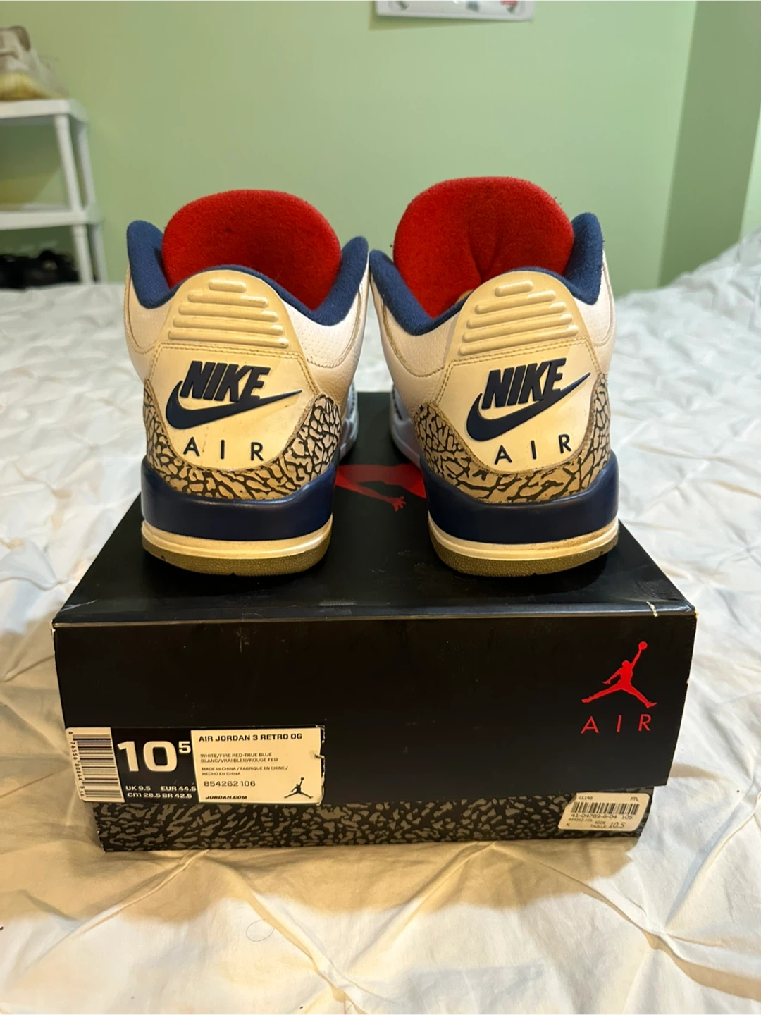Jordan Retro 3 “True Blue 2016” - photo 2