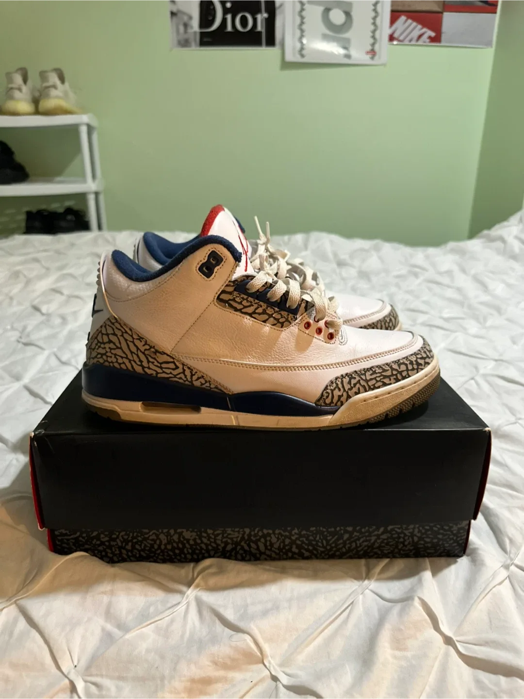 Jordan Retro 3 “True Blue 2016”