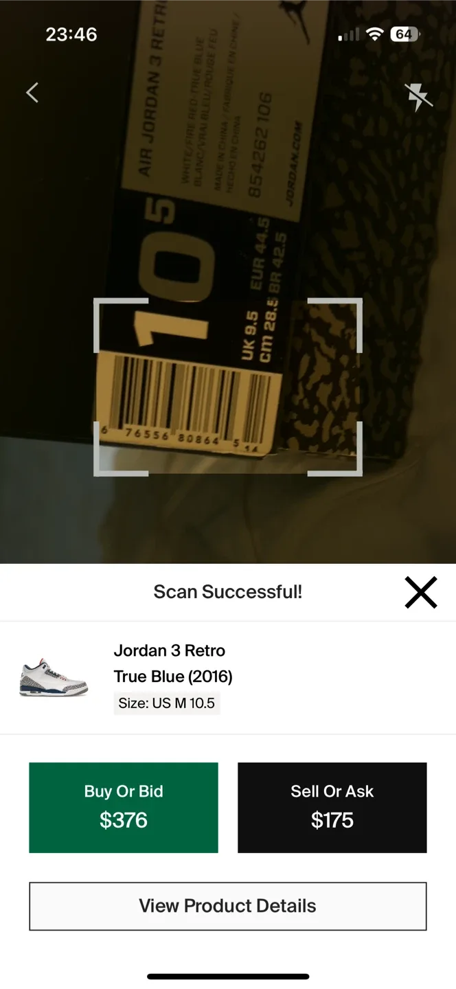Jordan Retro 3 “True Blue 2016” image indicator(6)