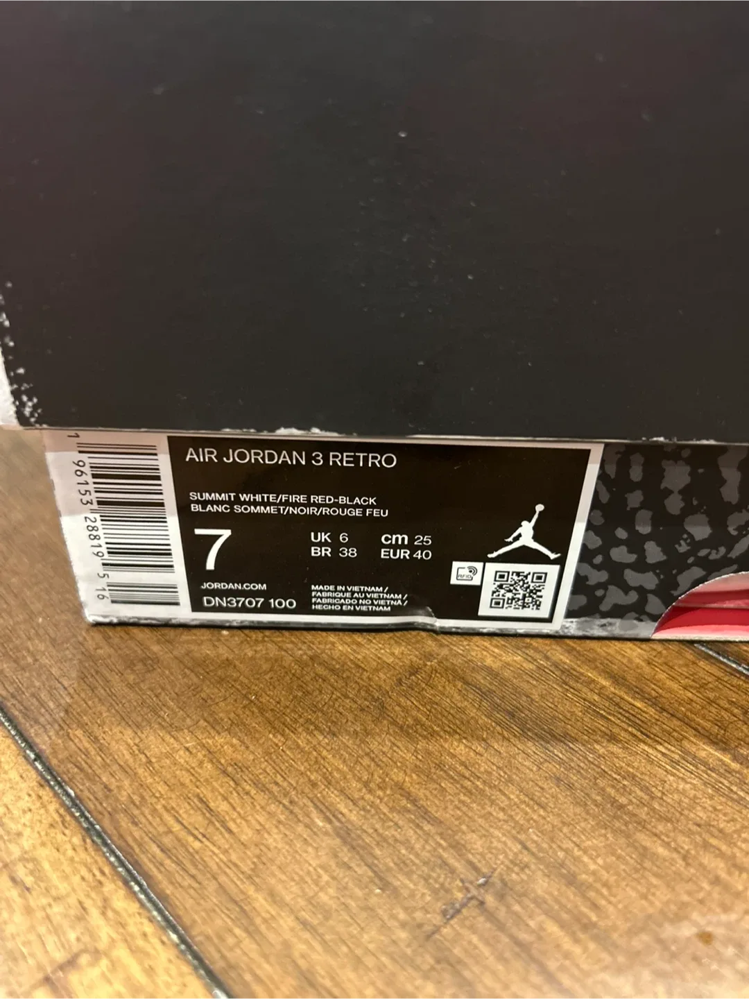 Men’s Jordan 3 Reimagined sz7 image indicator(4)