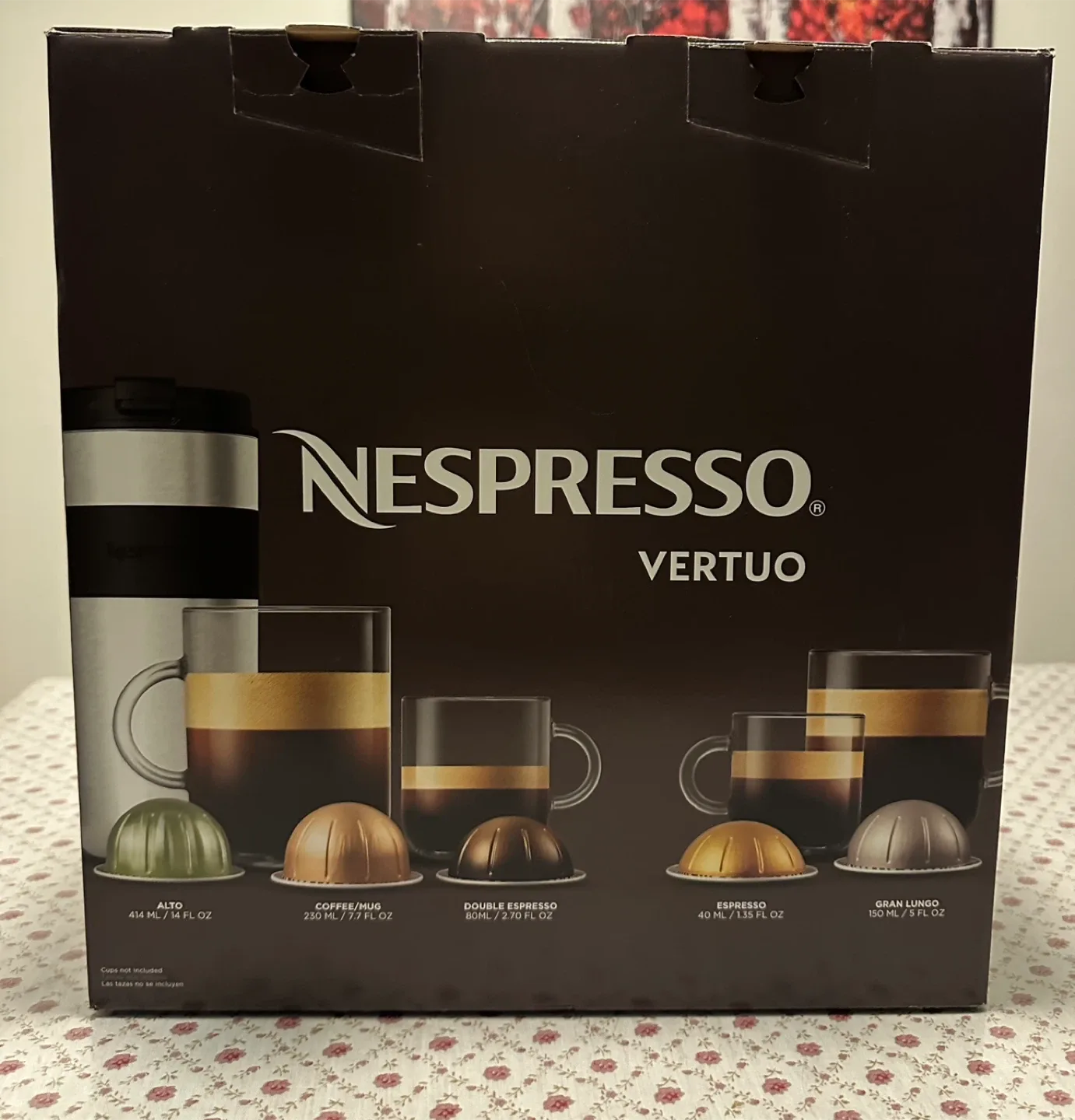 Nespresso Vertuo Coffee Machine - Black