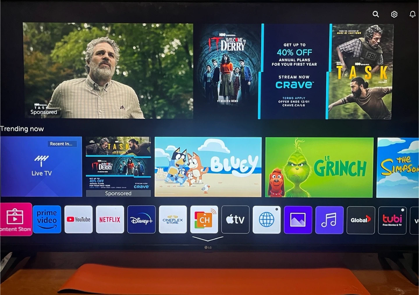 55” TV