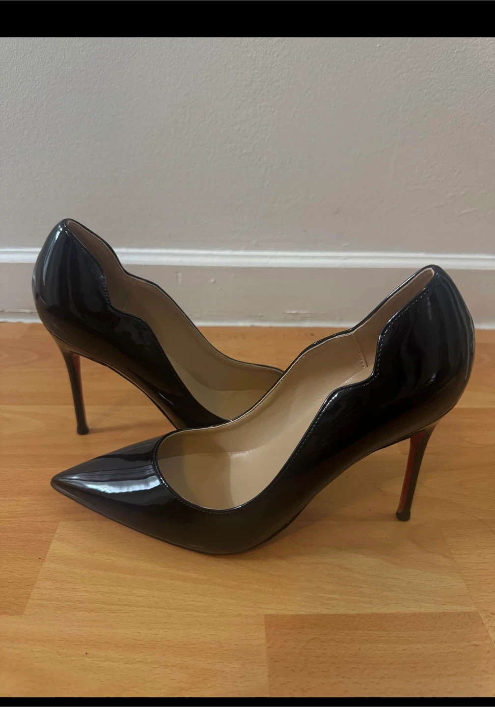 Christian Louboutin Black Heels - Size 9.5