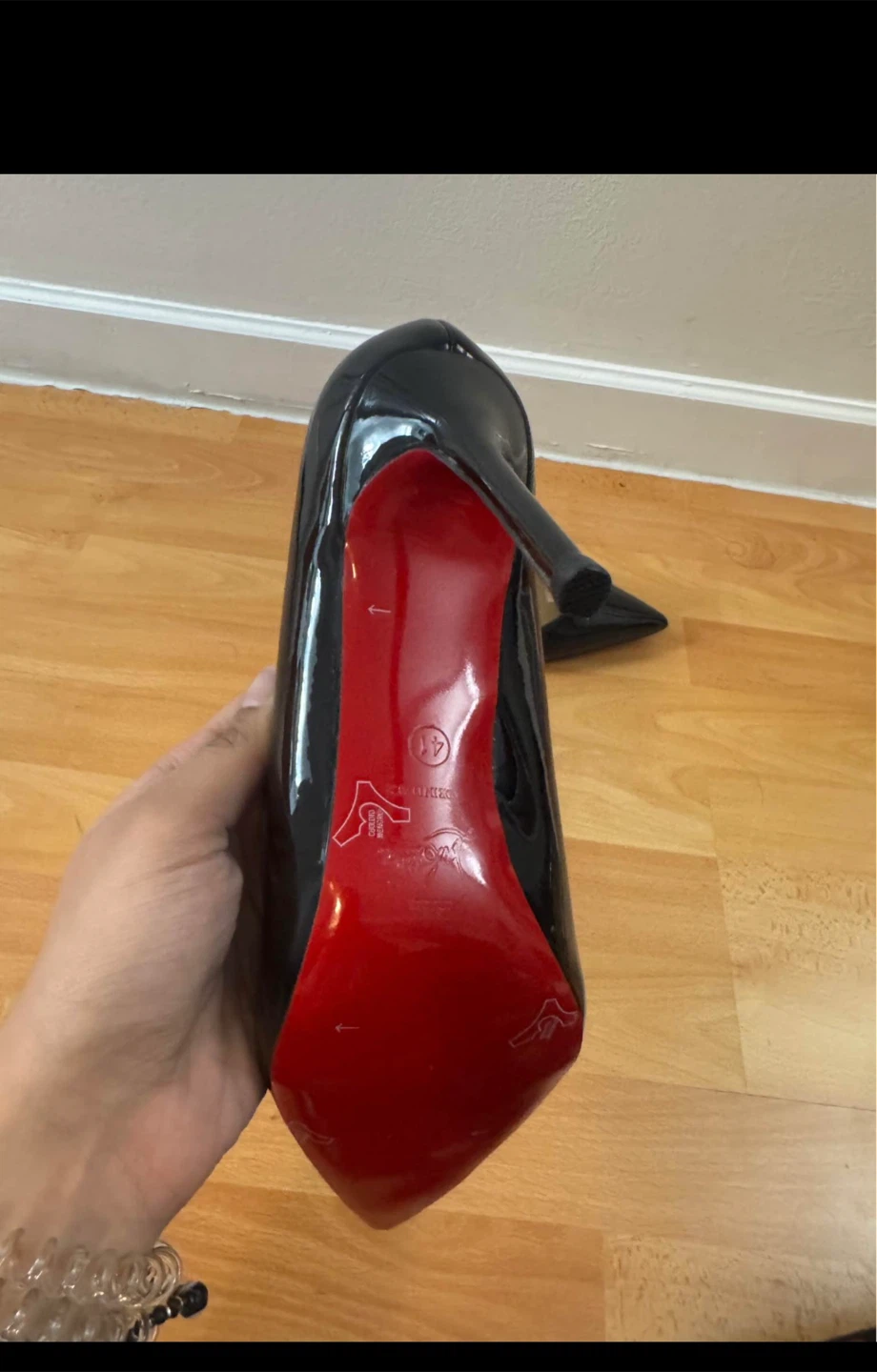 Christian Louboutin Black Heels - Size 9.5 - photo 2