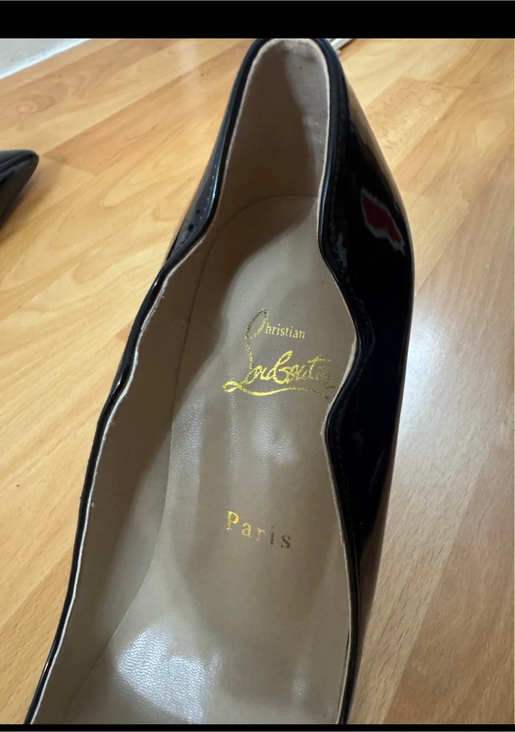 Christian Louboutin Black Heels - Size 9.5 - photo 3