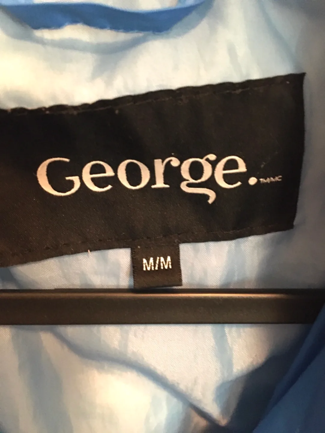 George Blue Puffer Jacket - Size M image indicator(2)