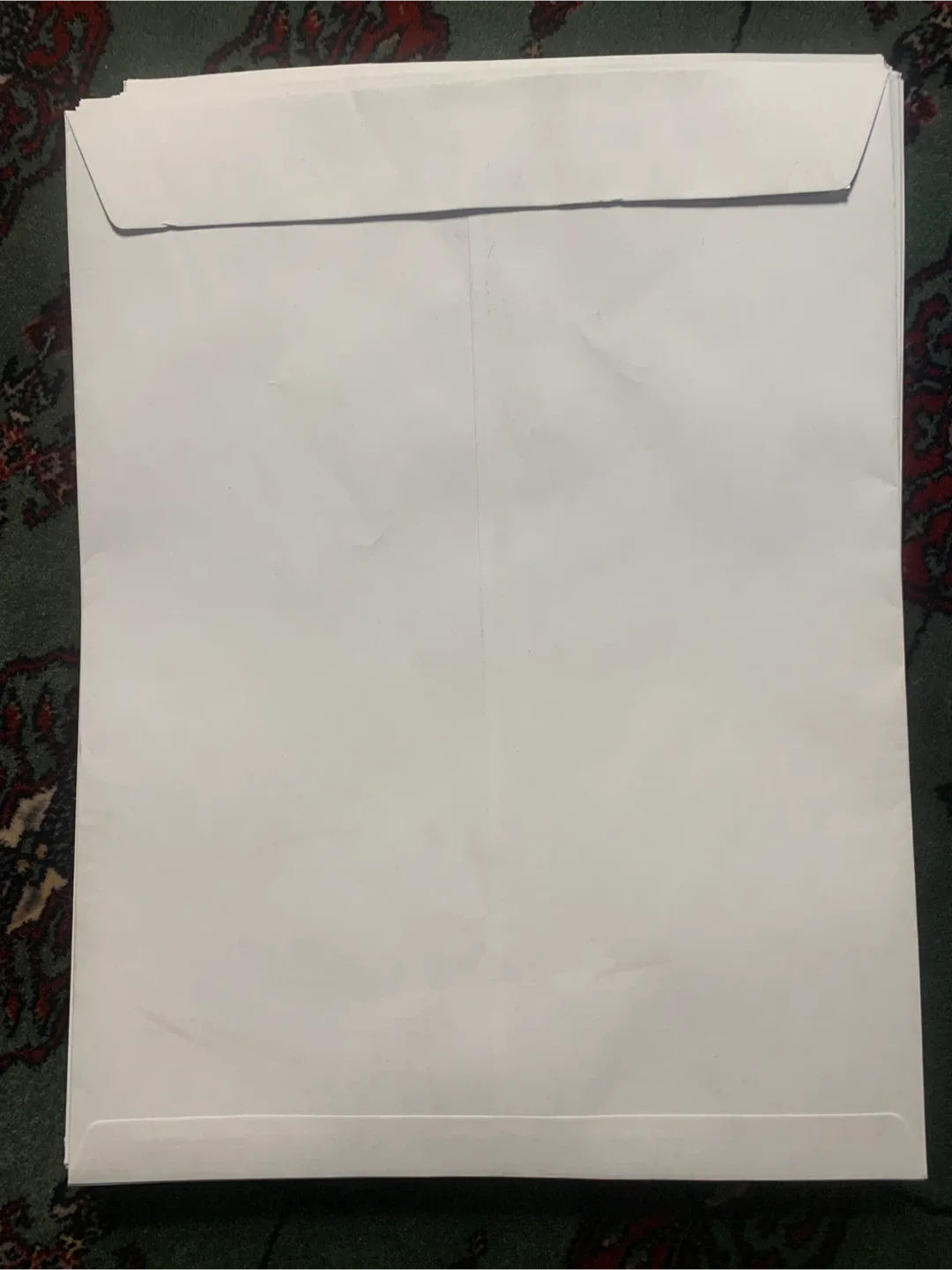 🥕white mailing envelopes 10 x 13”, 10 pieces