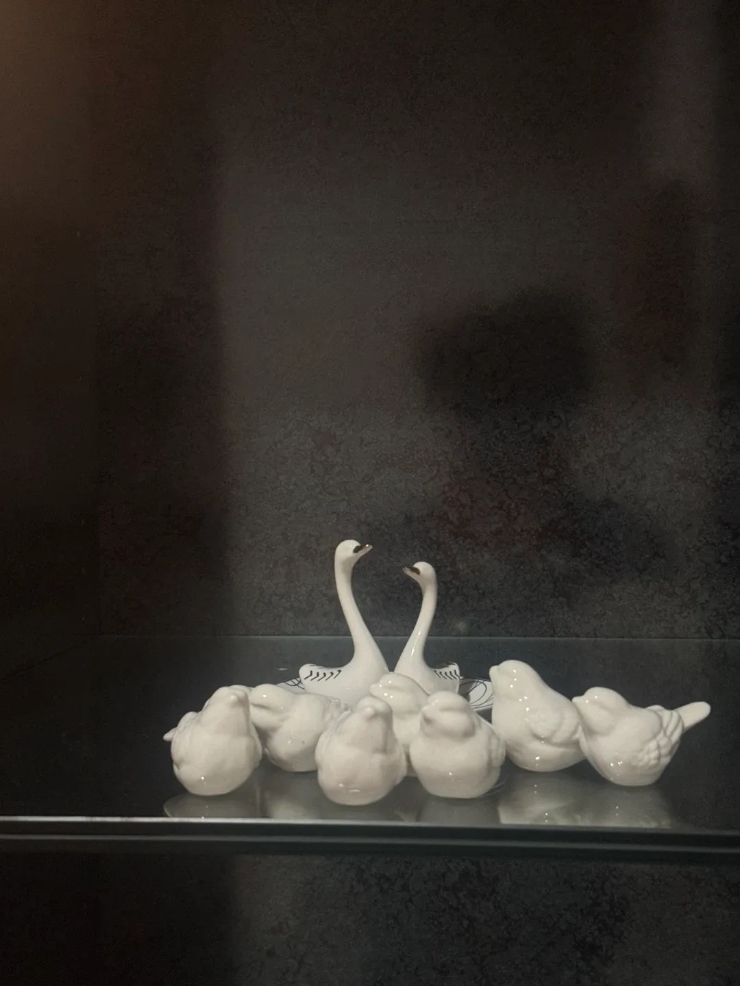 Swan and Bird Porcelain Figurines image indicator(2)