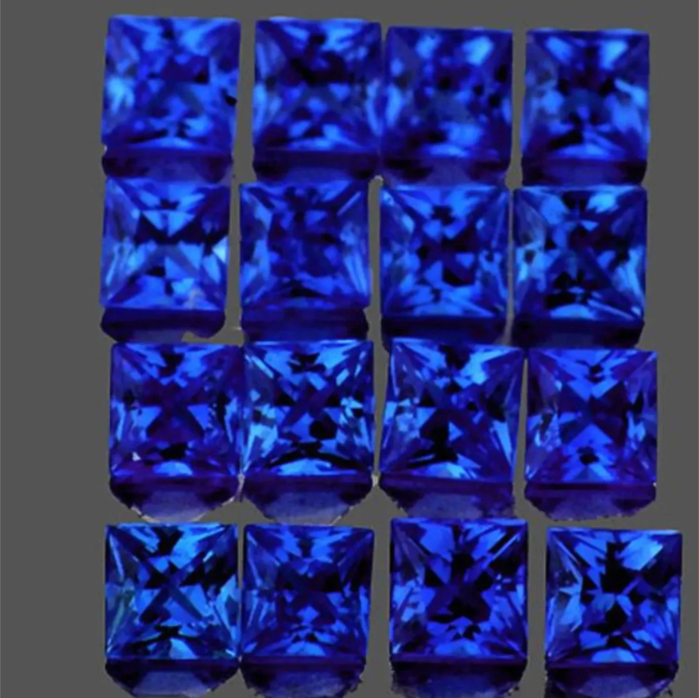Natural Royal Blue Sapphire 2.00  16 pieces