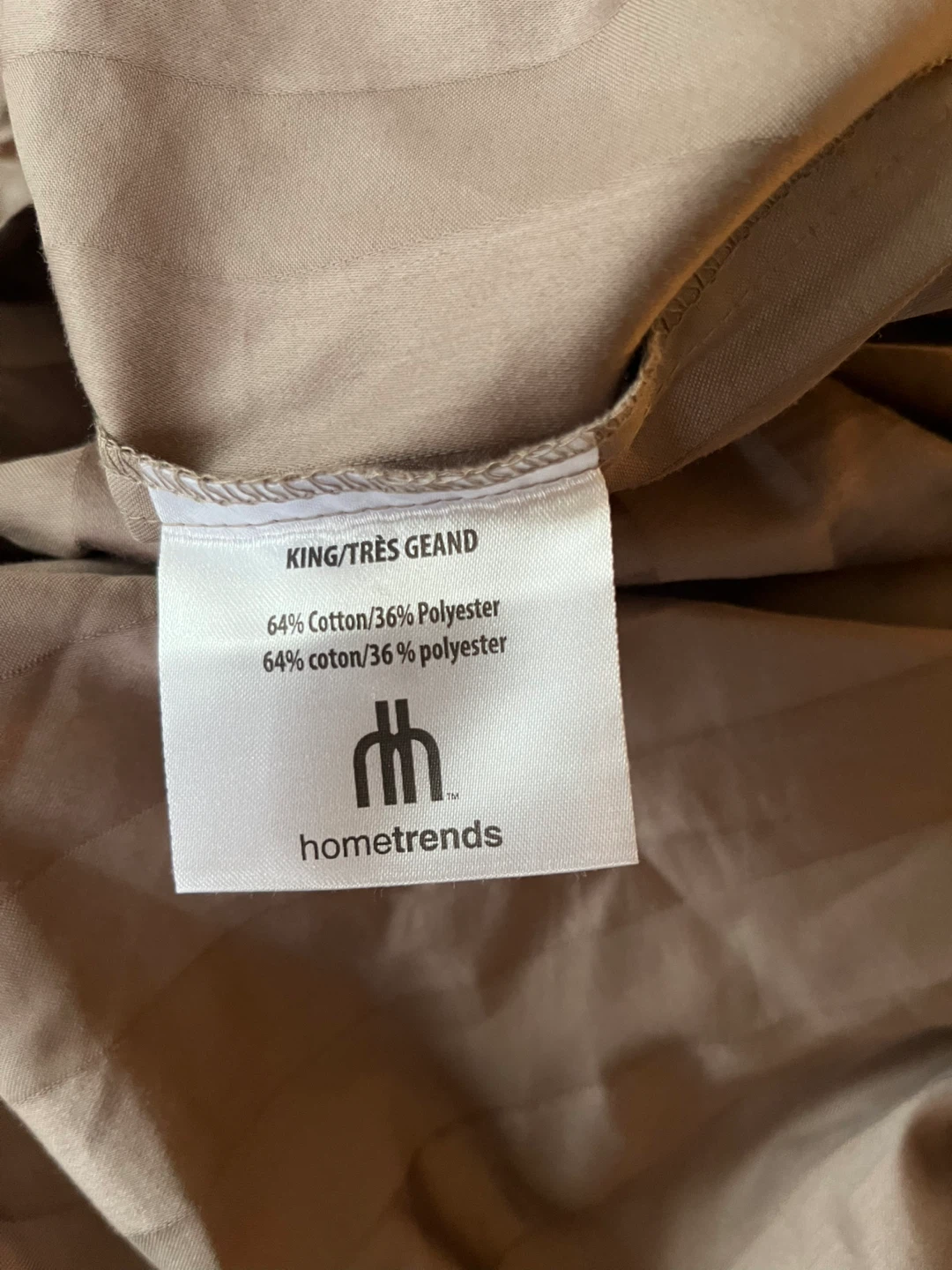 King Size Duvetcover in a Cotton Blend - photo 3