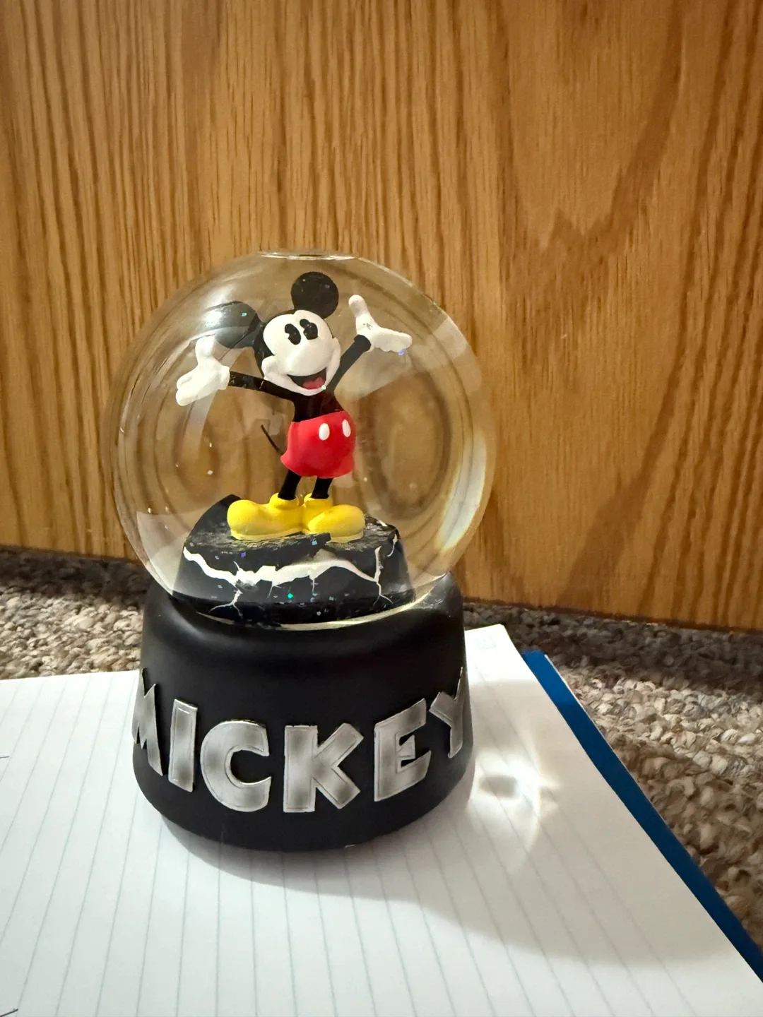 Mickey Mouse March Musical Snow Globe
