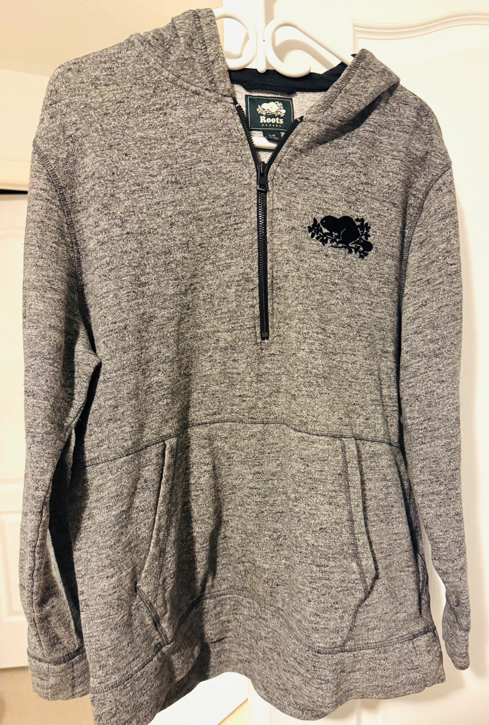 Roots Canada Grey Hoodie - Size L - photo 2