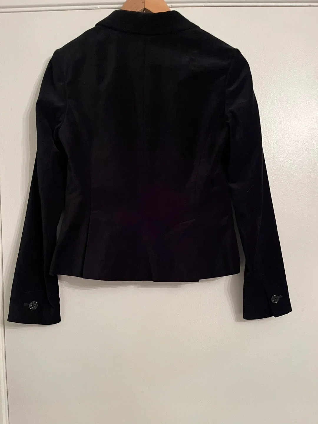 Banana Republic Black Velvet Blazer image indicator(4)
