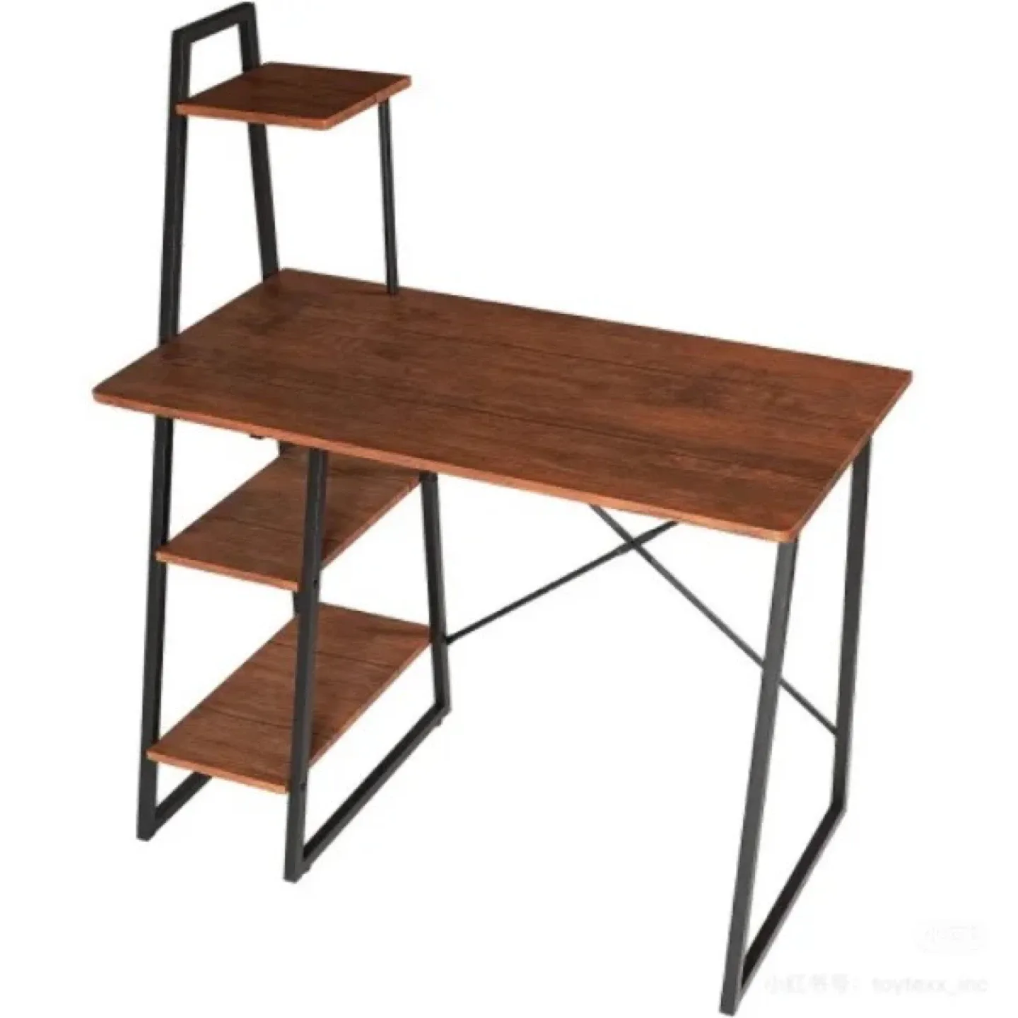 Wood & Metal Ladder Desk