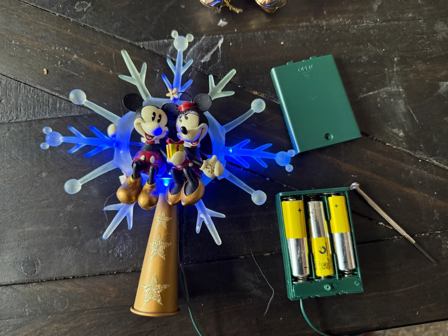 Mickey & Minnie Mouse Light-Up Tree Topper