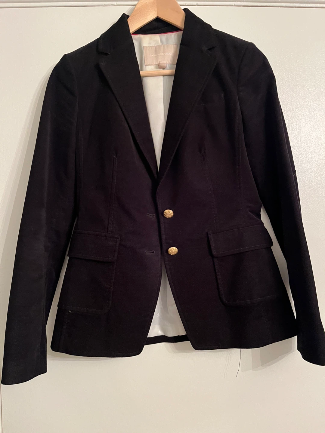 Banana Republic Black Corduroy Blazer - photo 2