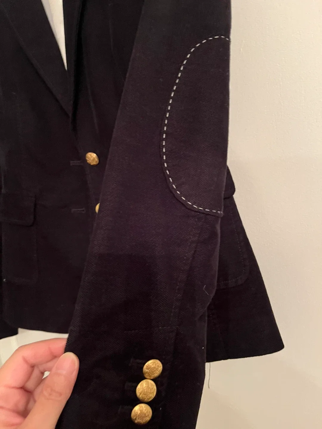 Banana Republic Black Corduroy Blazer image indicator(5)