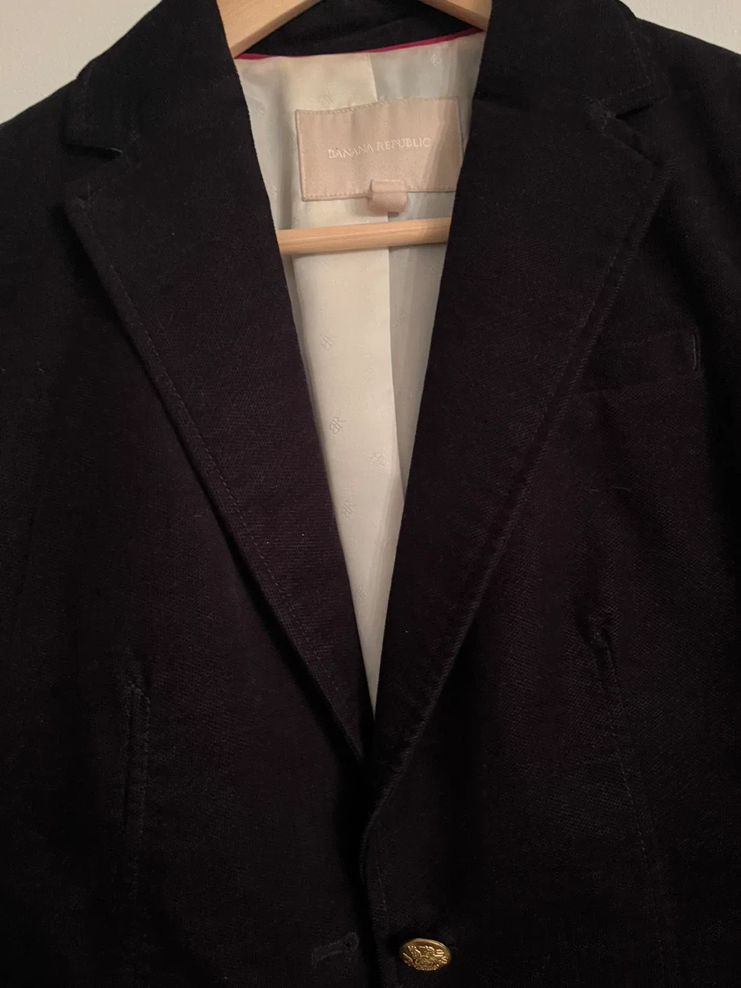 Banana Republic Black Corduroy Blazer image indicator(3)