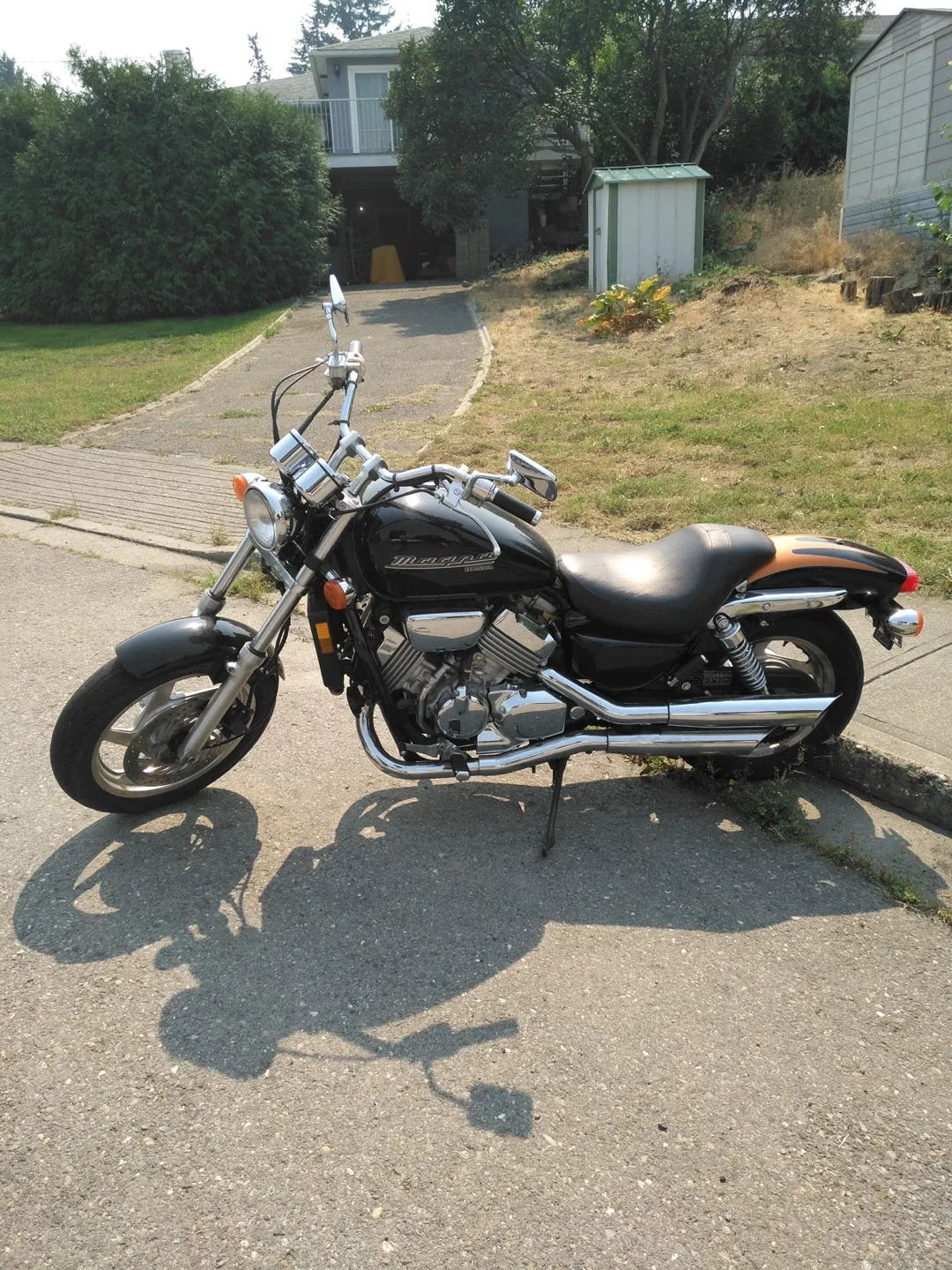 Honda Magna Motorcycle image indicator(2)