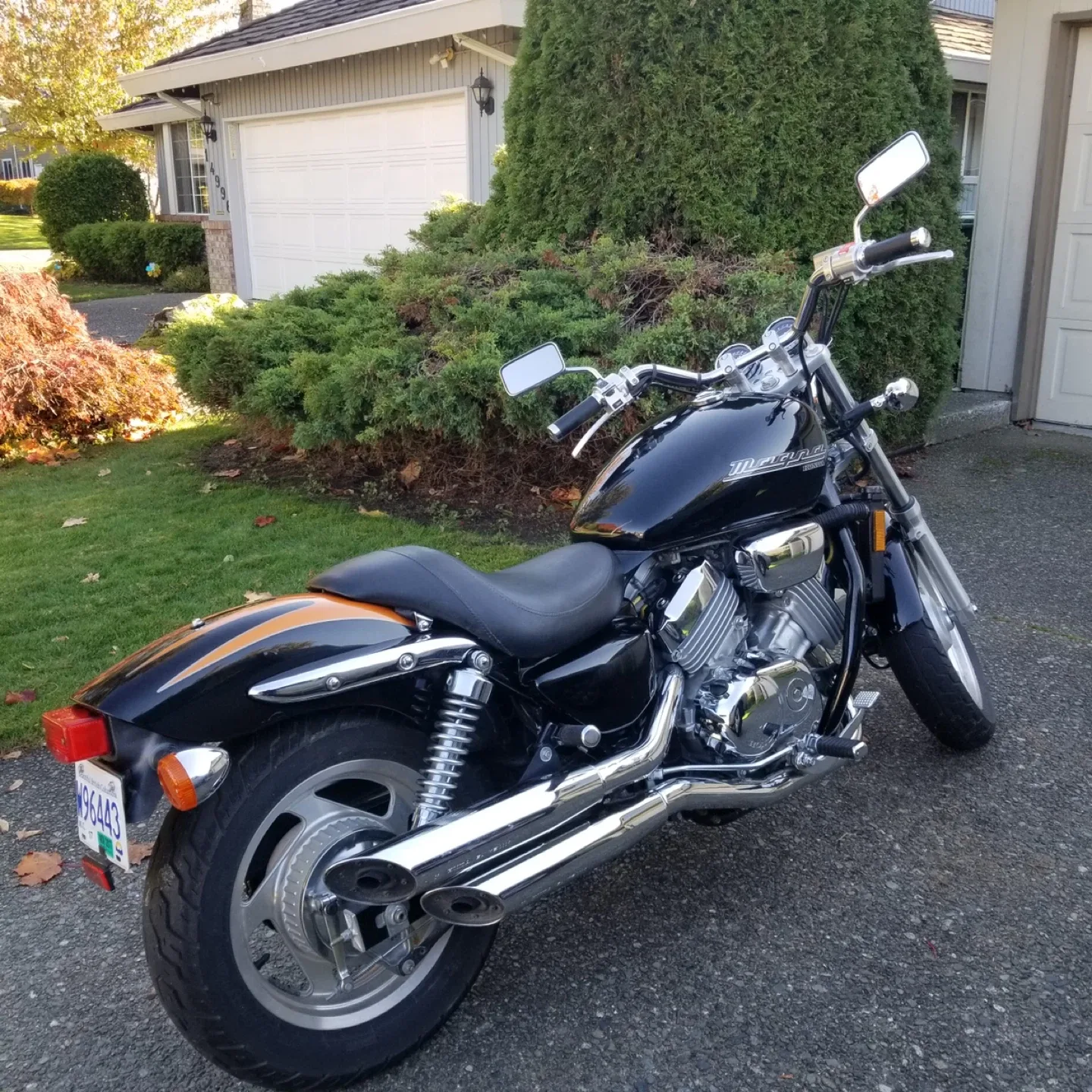 Honda Magna Motorcycle image indicator(4)