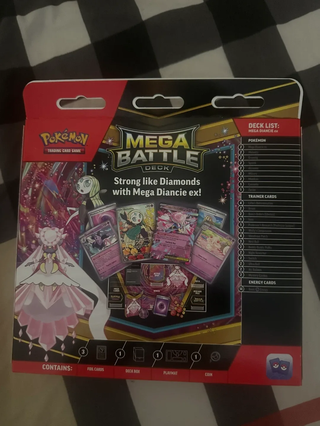 Pokemon TCG Mega Diancie EX Battle Deck image indicator(2)