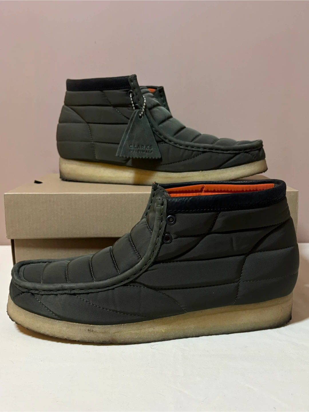 Clarks Original Men's Padded Wallabee Boots - Size 11