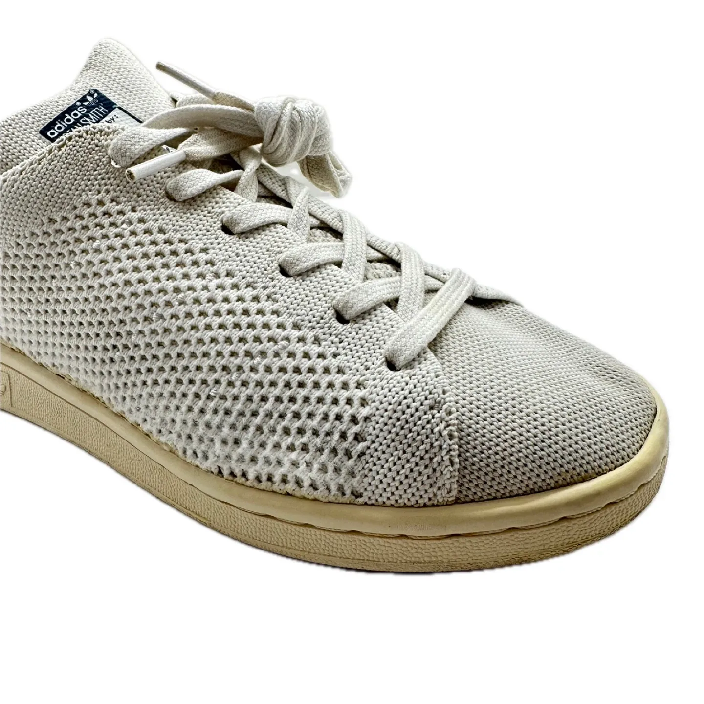 Adidas Stan Smith White Canvas Sneakers - Size 5 image indicator(3)