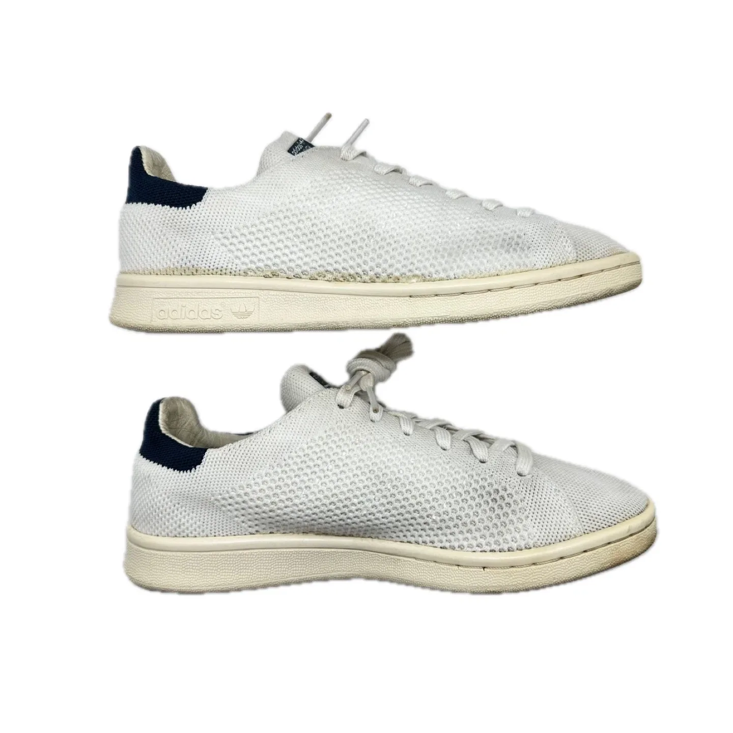 Adidas Stan Smith White Canvas Sneakers - Size 5 image indicator(9)