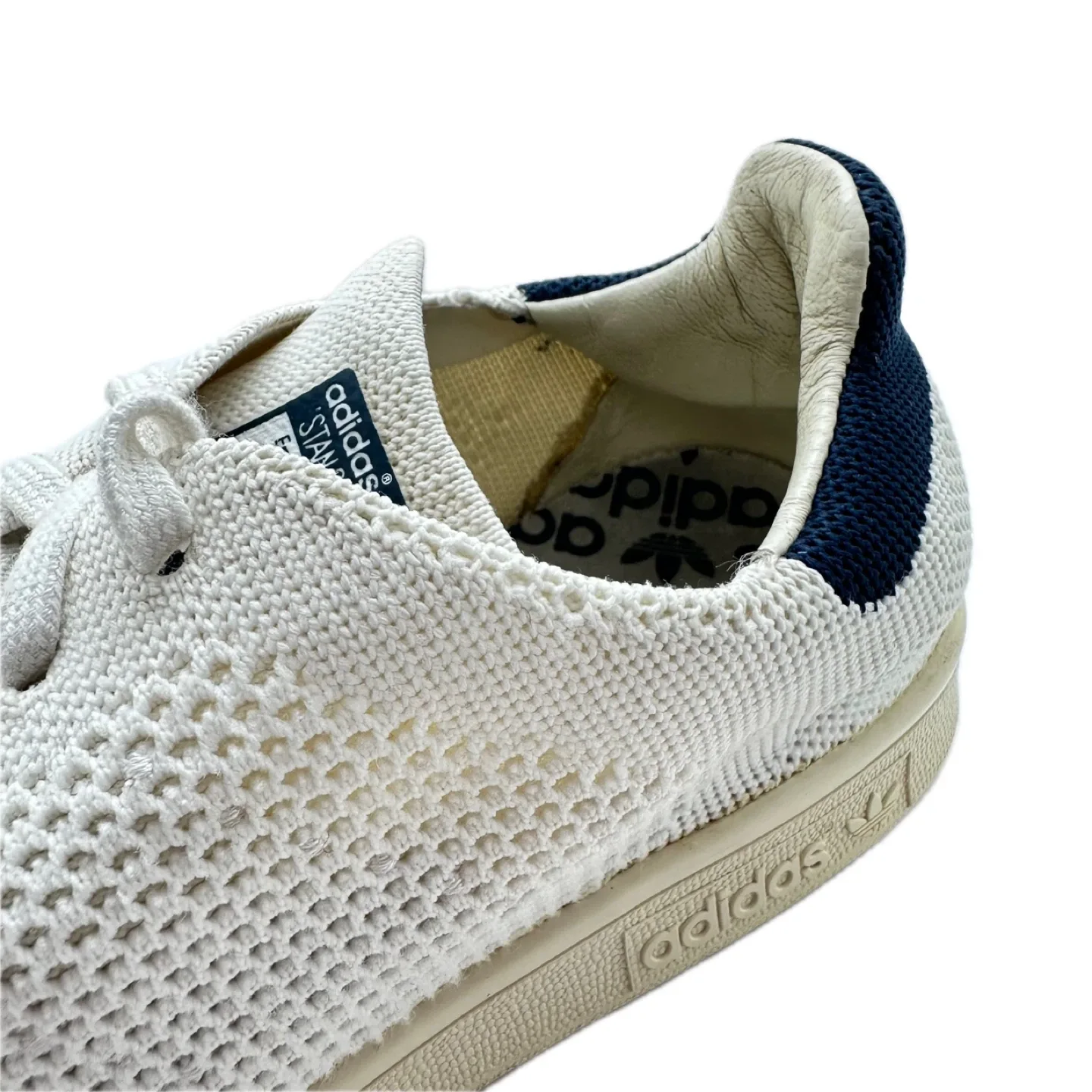 Adidas Stan Smith White Canvas Sneakers - Size 5 image indicator(4)