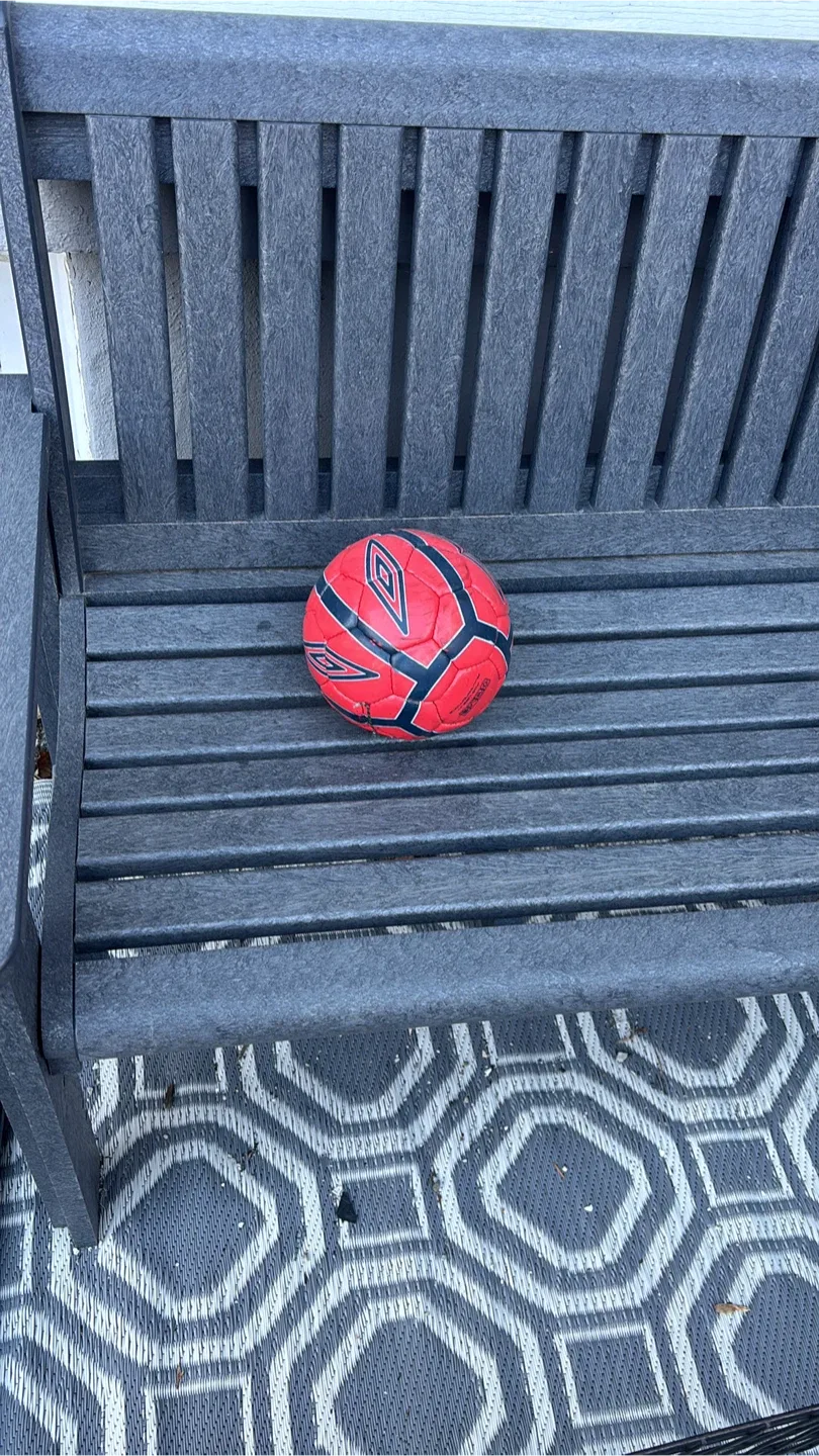 Umbro Soccer Ball - Red and Black