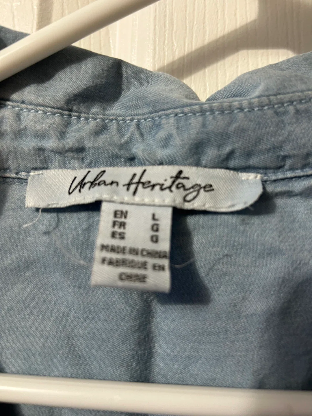 Urban Heritage Denim Dress - Size L image indicator(3)