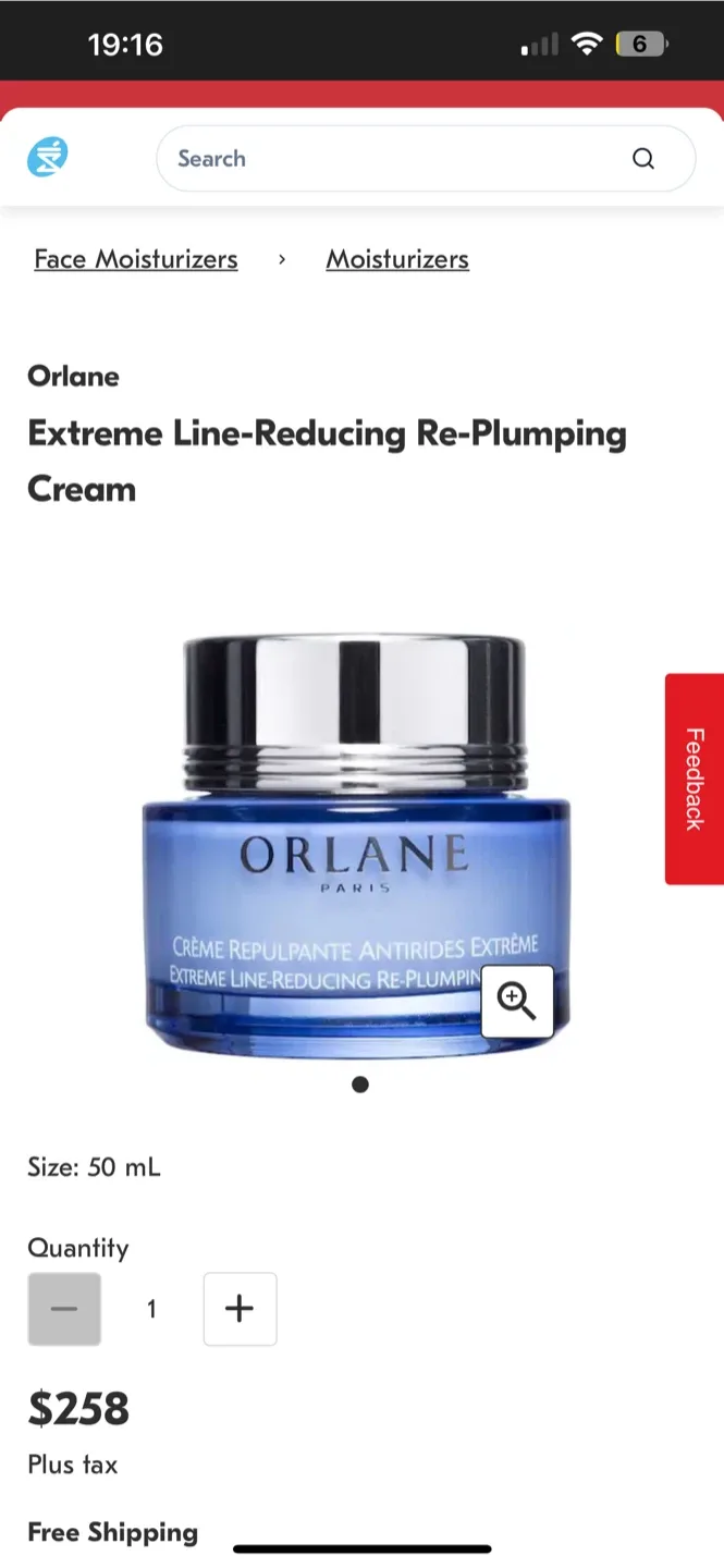 Orlane Extreme Line-Reducing Re-Plumping Cream 50 mL