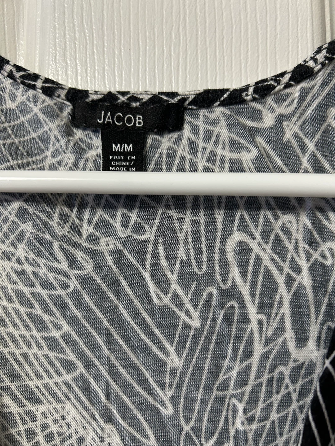 Jacob Black & White Dress - Size M/M - photo 3