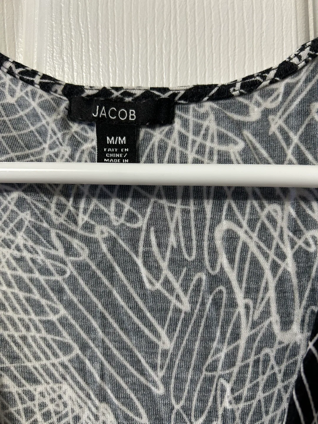 Jacob Black & White Dress - Size M/M image indicator(3)