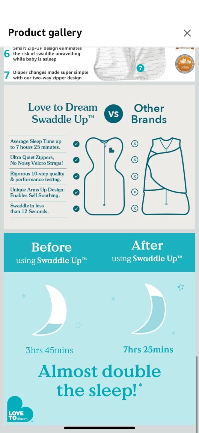Love to Dream Swaddle Up - Size Small - photo 5
