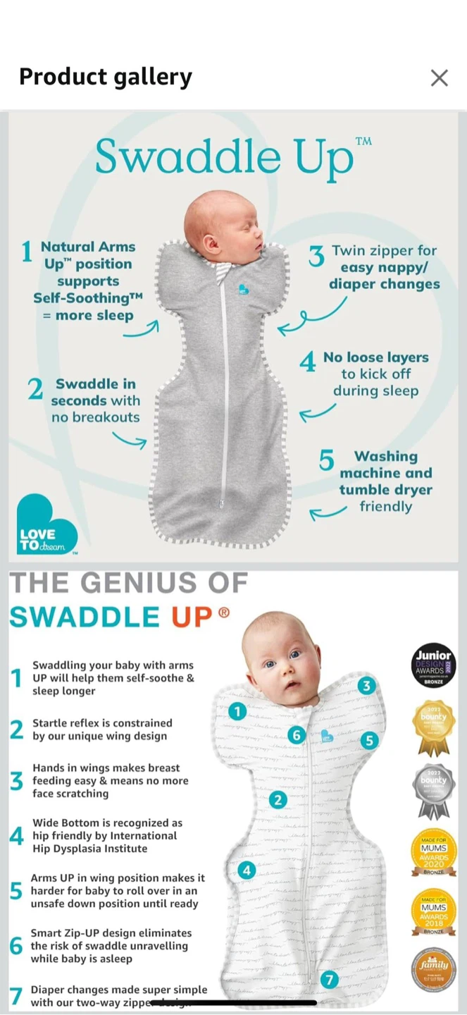 Love to Dream Swaddle Up - Size Small - photo 4