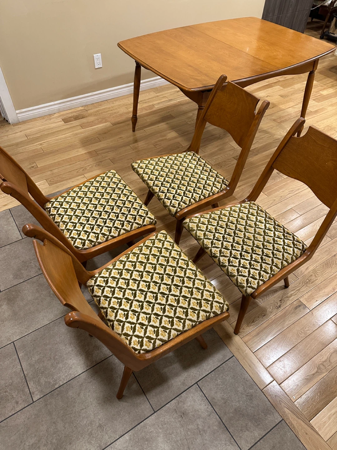 Vintage MCM Solid Maple Dining Set By Imperial (CAN DELIVER) - photo 3