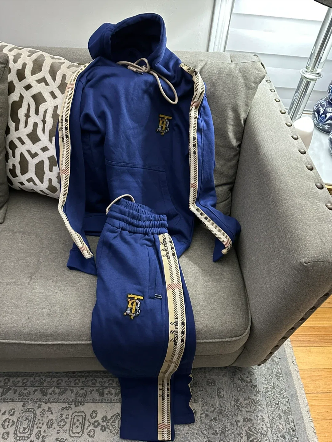 Burberry Blue Tracksuit
