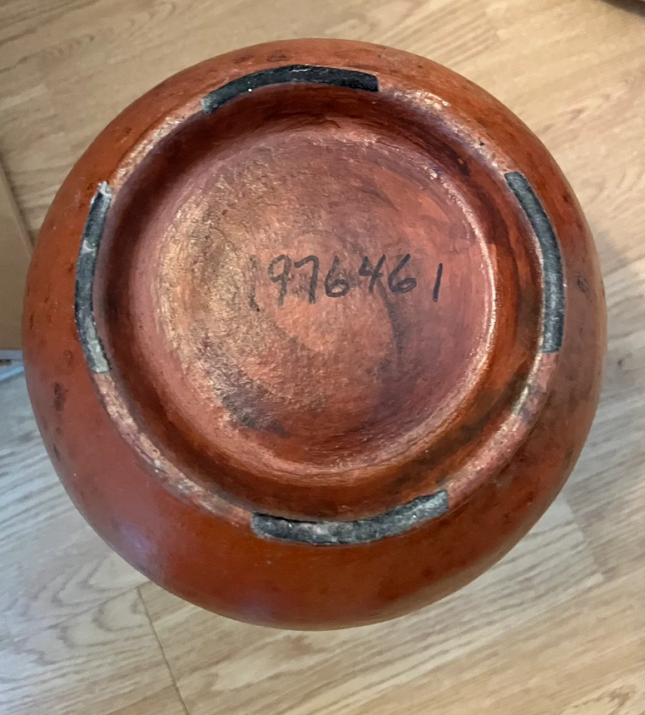 Terracotta Vase with Bamboo Detail image indicator(5)