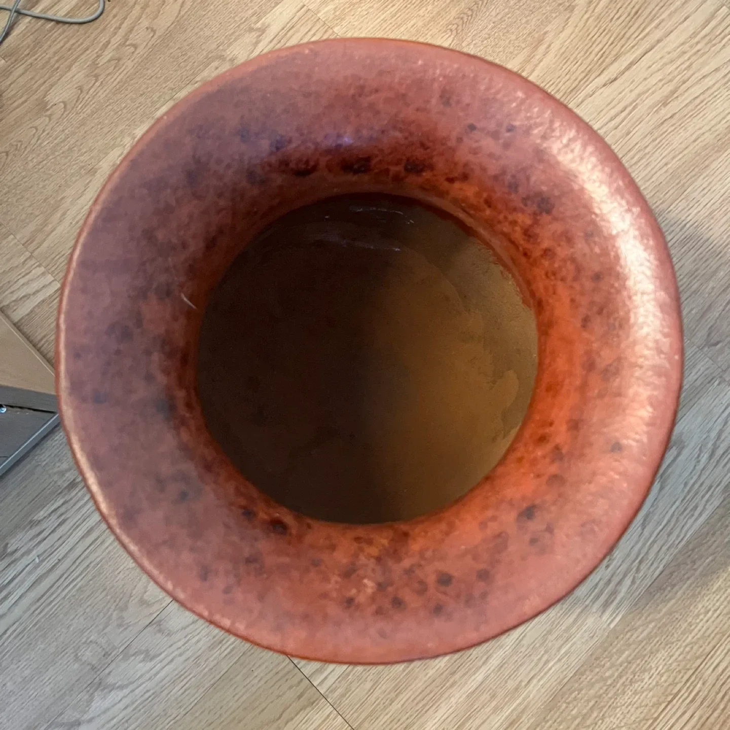 Terracotta Vase with Bamboo Detail image indicator(4)