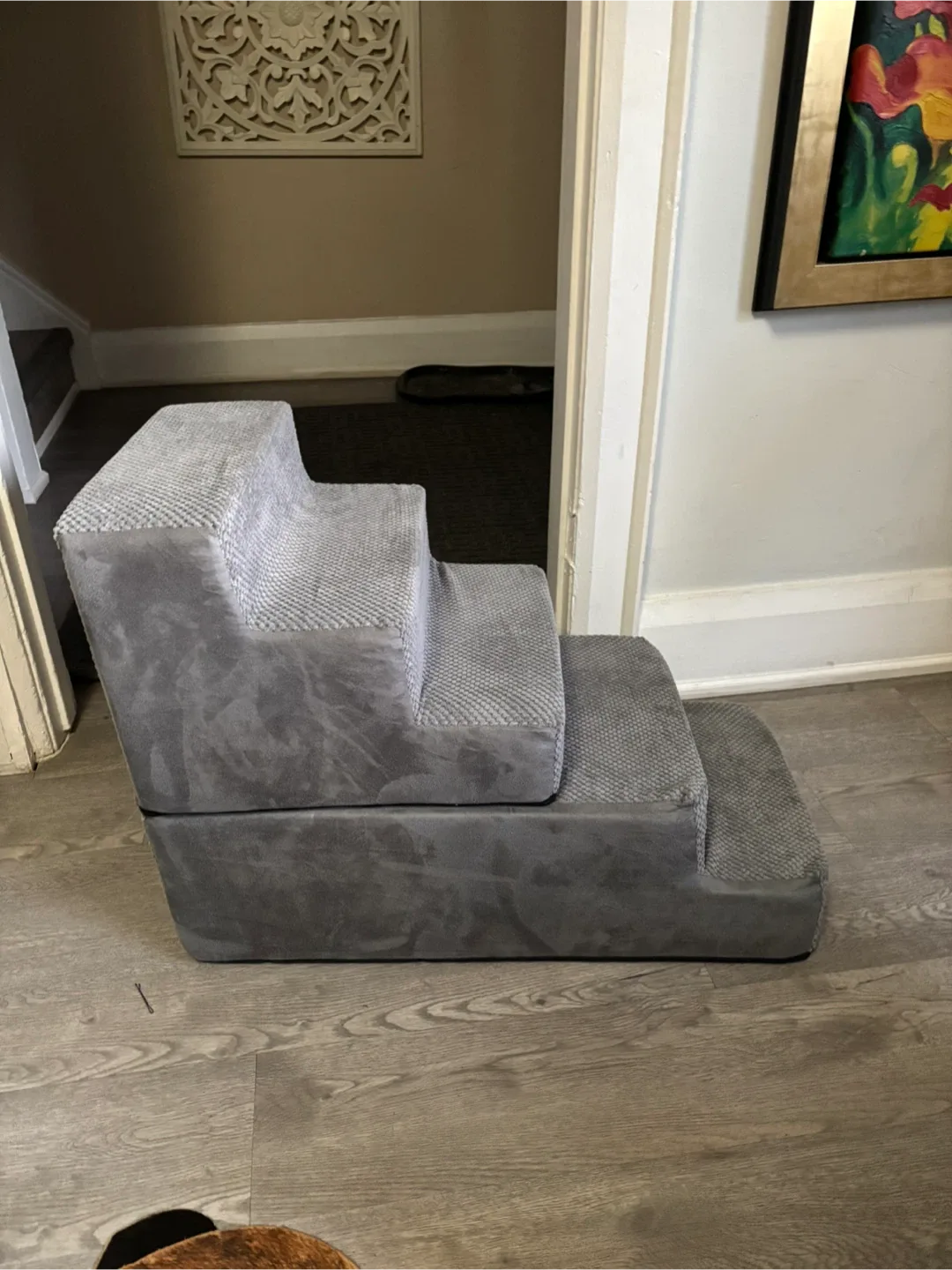 Grey Pet Steps