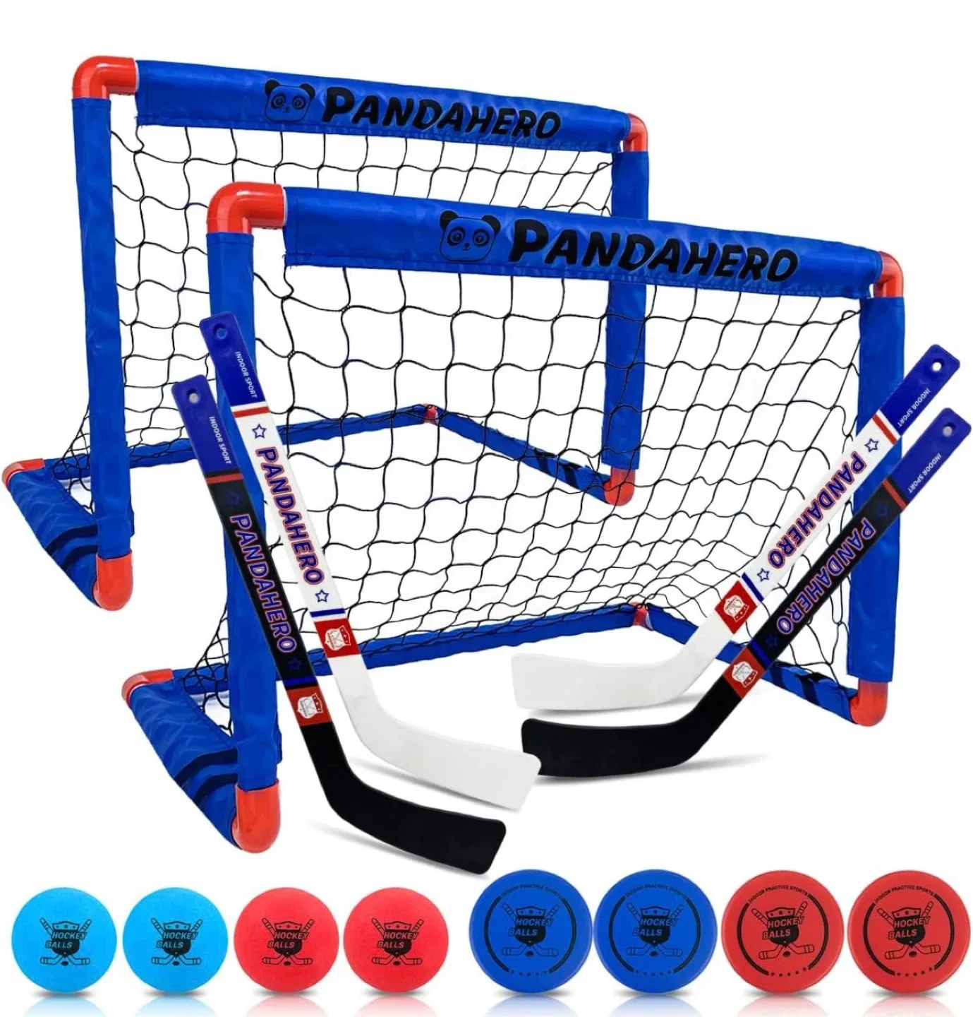 PANDAHERO Indoor Hockey Set - New!